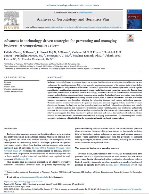 Advances in technology-driven strategies for preventing and managing bedsores: A comprehensive review