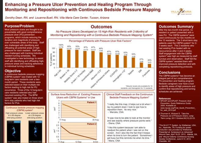 Enhancing a Pressure Ulcer Prevention and Healing Program Through Monitoring and Repositioning with Continuous Bedside Pressure Mapping